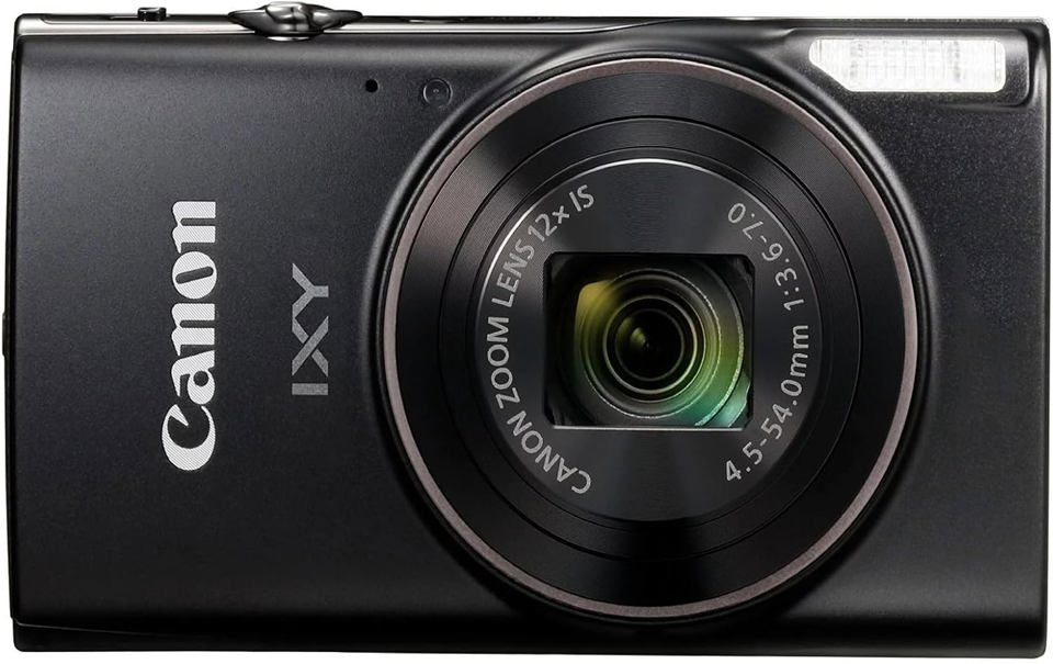 цифровая камера canon ixy 650 black с 12-кратным оптическим зумом