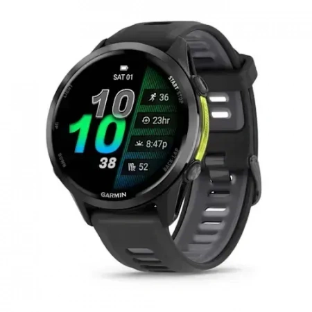 Умные часы Watch Garmin Forerunner 970 47 mm Black Carbon Gray DLC Titanium with Black 010-02969-10