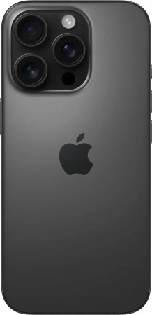 смартфон apple iphone 16 pro max 256 гб, black titanium (nano-sim + nano-sim)