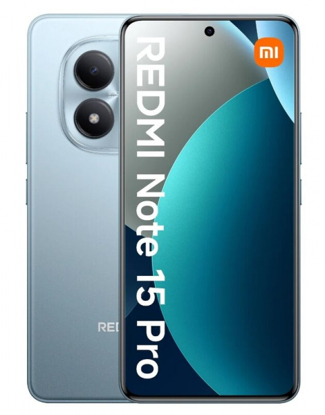 смартфон xiaomi redmi note 15 pro 12/512 гб glacier blue