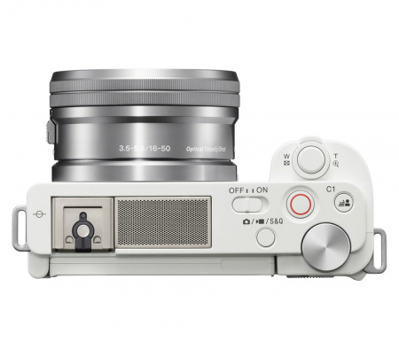 sony vlogcam zv-e10l 16-50 mm kit white
