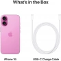 смартфон apple iphone 16 plus 512 гб, pink (nano-sim + esim)