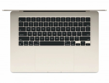 ноутбукapple macbook air 15 (2025) m4 24/512 starlight (mc6k4)