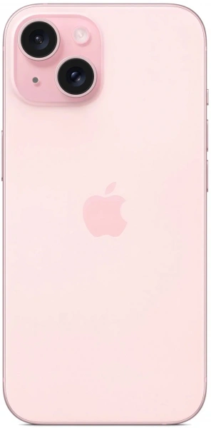 смартфон apple iphone 15 plus 256 гб, pink (nano-sim + nano-sim)