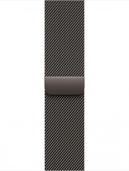 умные часы apple watch s10 42 mm slate titanium case with slate milanese loop