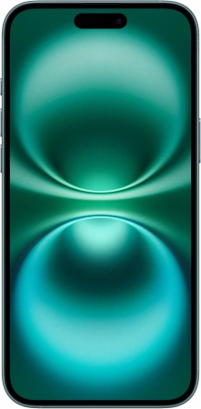 смартфон apple iphone 16 plus 128 гб, teal (nano-sim + esim)