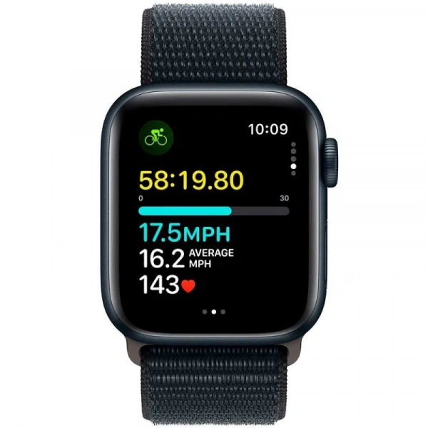 умные часы apple watch se 2 (2024) 44 midnight sport loop m/l