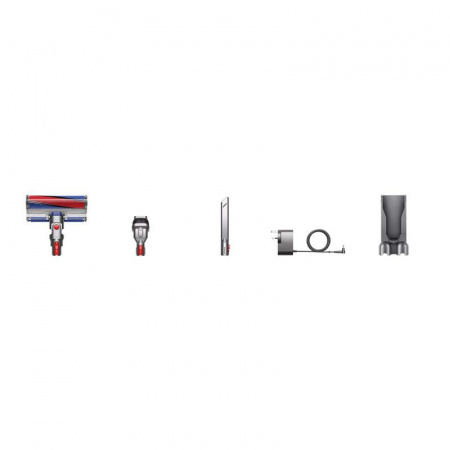 пылесос dyson v15 origin fluffy iron red