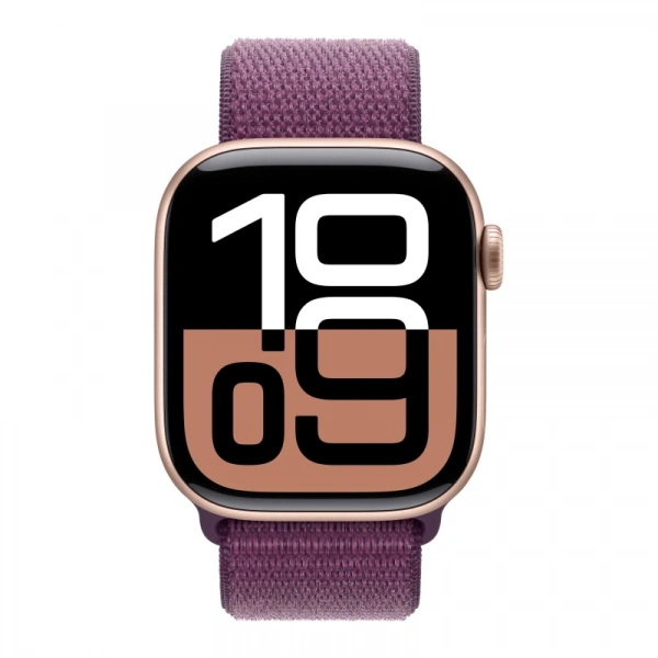 умные часы apple watch s10 46 mm rose gold aluminum case sport loop
