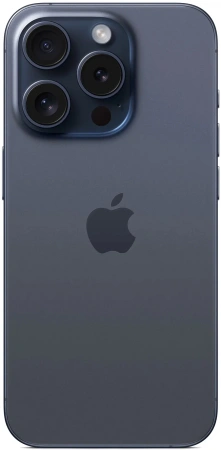смартфон apple iphone 15 pro 256 гб, blue titanium (nano-sim + nano-sim)