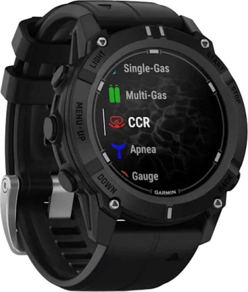 умные часы watch garmin descent g2, black with black band 010-02986-00