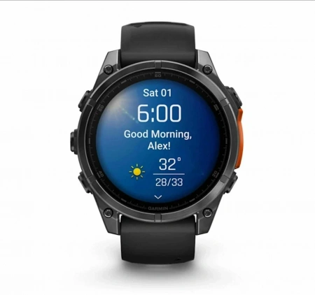 умные часы watch garmin fenix 8 43 amoled sapphire carbon gray dlc titanium with black silicone умные часы watch garmin fenix 8 43 amoled sapphire carbon gray dlc titanium with black silicone