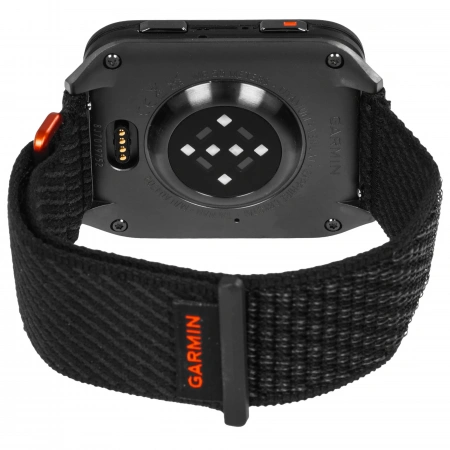 умные часы watch garmin venu x1 black/slate titanium with black nylon 010-02980-13