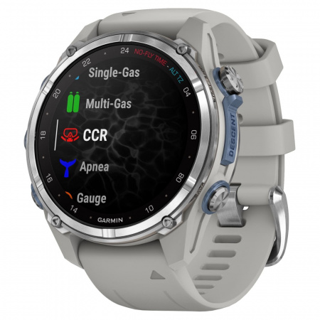 умные часы watch garmin descent mk3i 43 stainless steel with fog gray silicone умные часы watch garmin descent mk3i 43 stainless steel with fog gray silicone