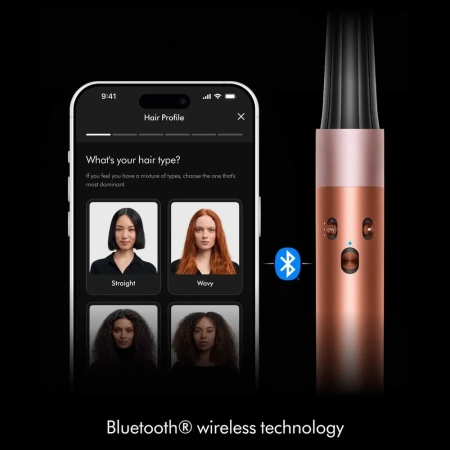 стайлер dyson hs08 airwrap id long barrel amber silk 