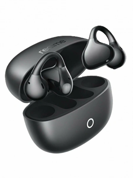 беспроводные наушники realme buds clip titanium black