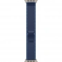 умные часы apple watch ultra 3 49 natural titanium case with m/l blue/bright blue trail loop
