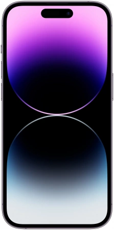 смартфон iphone 14 pro 256 gb deep purple (nano-sim + esim)