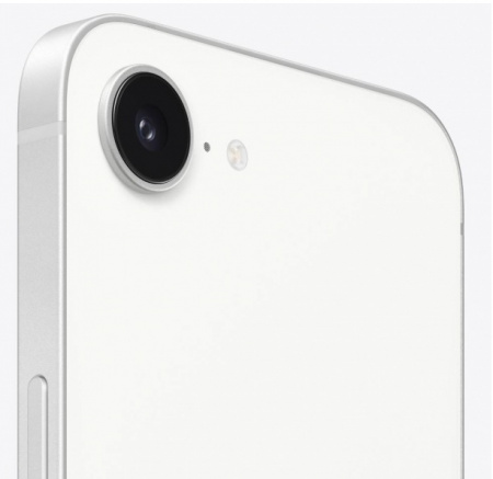 смартфон apple iphone 16e 128 гб white (nano-sim + esim)