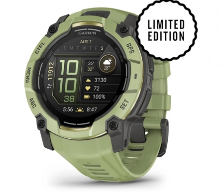 Умные часы Watch Garmin Instinct 3 50 AMOLED Fern Green with Fern Green Band 010-03020-02