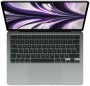 ноутбук apple macbook air 13 m2 16/256гб, space gray (mc7u4)