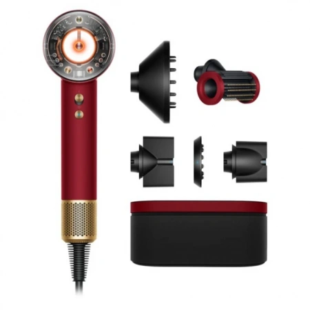 фен dyson hd16 supersonic neural red velvet/gold