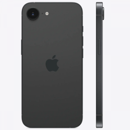 смартфон apple iphone 16e 256 гб black (nano-sim + esim)