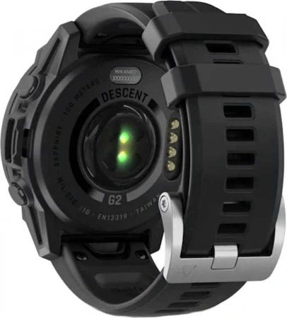 умные часы watch garmin descent g2, black with black band 010-02986-00 умные часы watch garmin descent g2, black with black band 010-02986-00