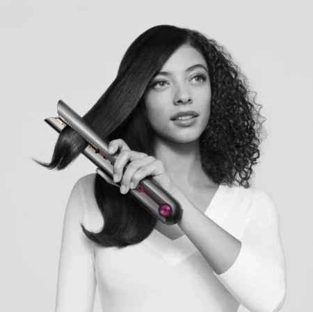 выпрямитель dyson hs07 corrale nickel/fuchsia