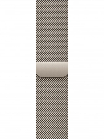 умные часы apple watch s10 46 mm natural titanium case with natural milanese loop m/l
