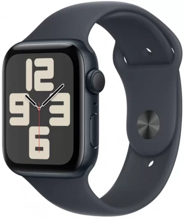 умные часы apple watch se (2023) 40 midnight case midnight band s/m (mr9x3)