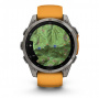 умные часы watch garmin fenix 8 51 amoled sapphire titanium spark orange 010-02905-11