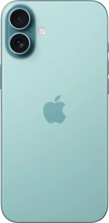 смартфон apple iphone 16 plus 128 гб, teal (nano-sim + esim)