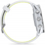 умные часы watch garmin forerunner 970 47mm titanium whitestone/yellow 010-02969-61