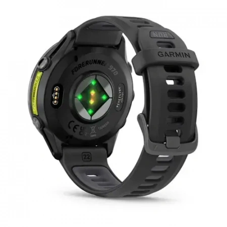 умные часы watch garmin forerunner 970 47 mm black carbon gray dlc titanium with black 010-02969-10