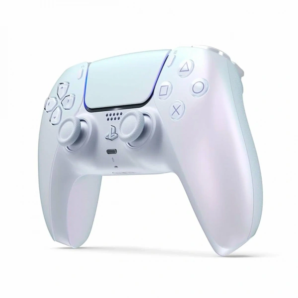 геймпад sony playstation 5 dualsense chrome pearl