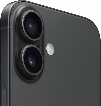 смартфон apple iphone 16 128 гб, black (nano-sim + esim)