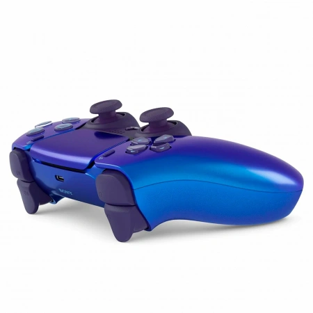 геймпад sony playstation 5 dualsense chrome indigo геймпад sony playstation 5 dualsense chrome indigo