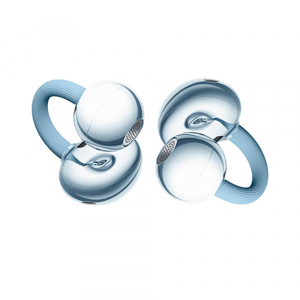 беспроводные наушники huawei freeclip blue