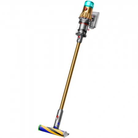 пылесос dyson v12 sv46 detect slim absolute gold/gold hepa