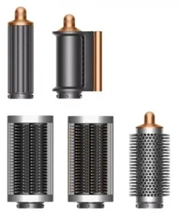 стайлер dyson hs05 airwrap long barrel nickel/copper стайлер dyson hs05 airwrap long barrel nickel/copper