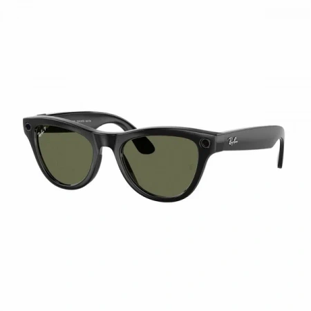 Умные очки Ray-Ban Meta Skyler (L), RW4010 Shiny Black/G15 Green Умные очки Ray-Ban Meta Skyler (L), RW4010 Shiny Black/G15 Green