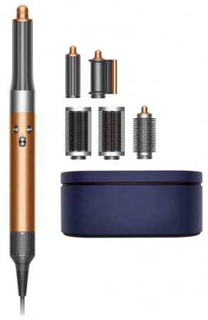 стайлер dyson hs05 airwrap long barrel nickel/copper стайлер dyson hs05 airwrap long barrel nickel/copper