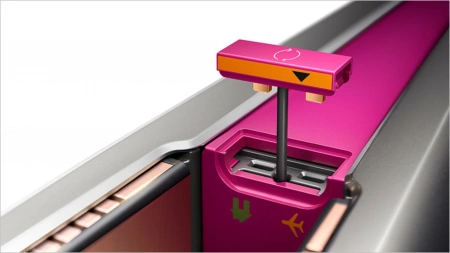 выпрямитель dyson hs07 corrale nickel/fuchsia